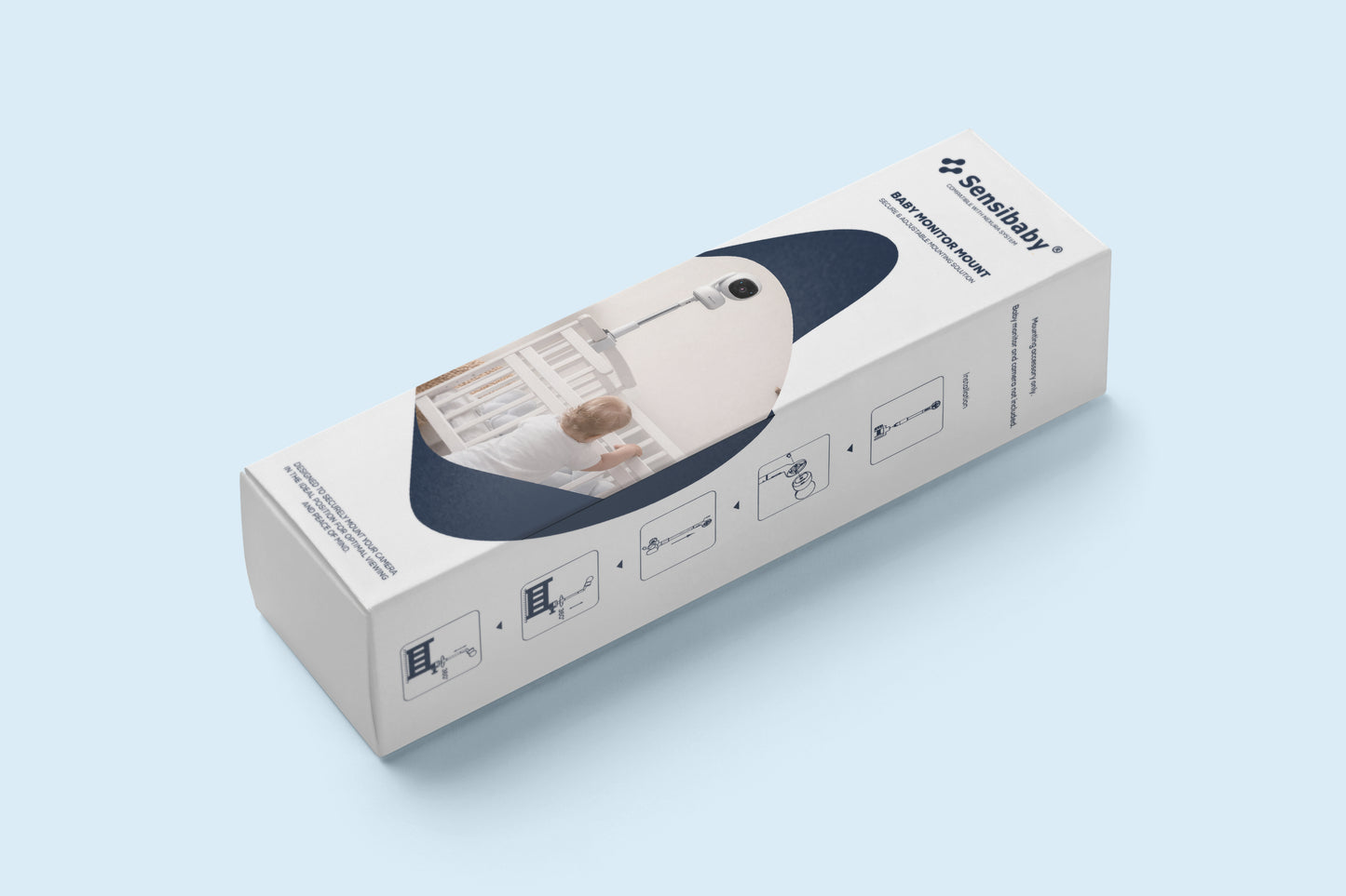 Baby Monitor Bevestigingsarm / Bracket – Flexibele Houder voor Baby Camera