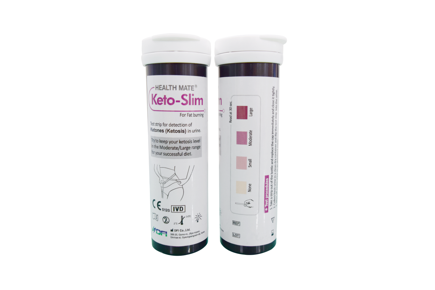 Keto-Slim Urine Ketonen Teststrips