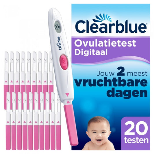 Clearblue Ovulatietest Digitaal 20 stuks