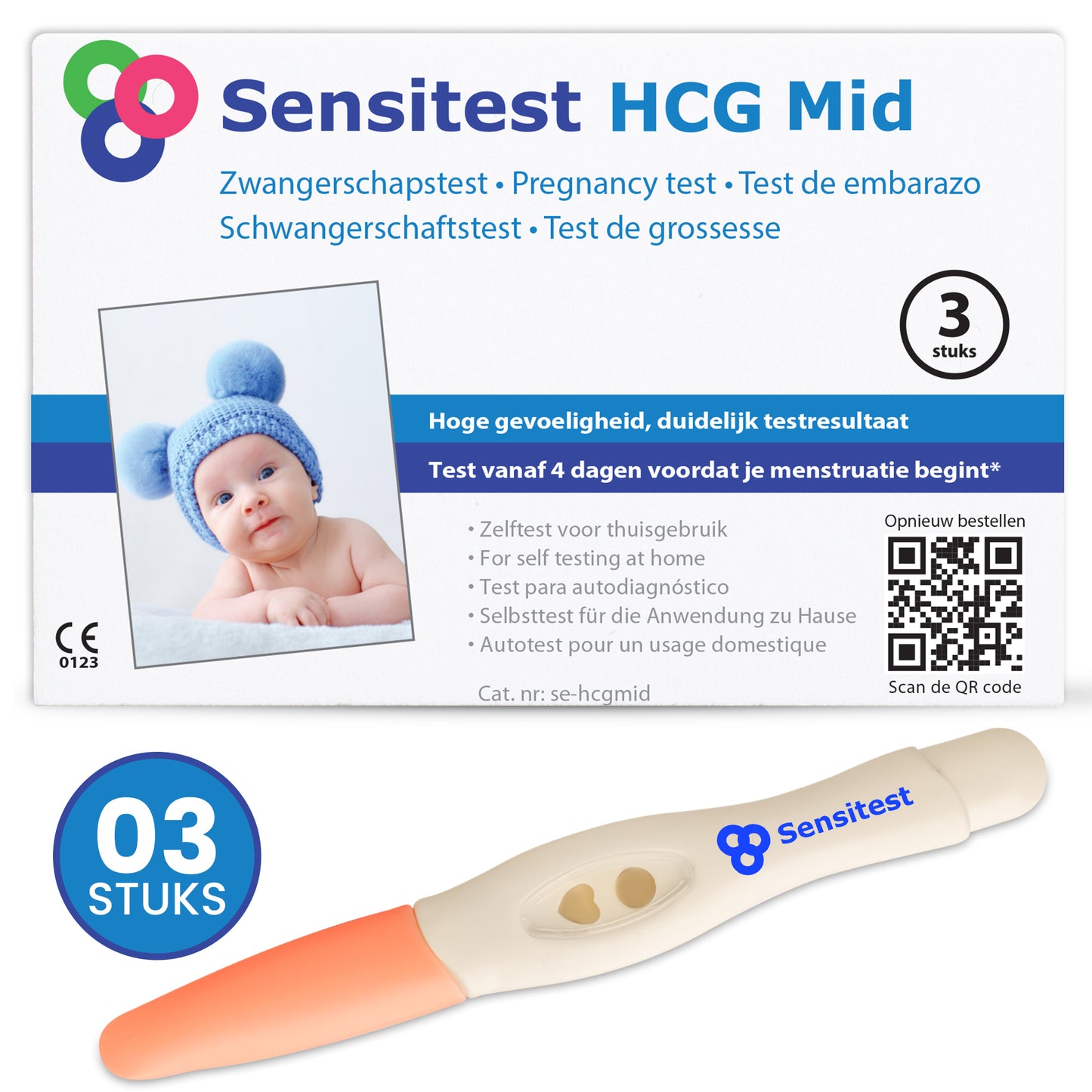 Sensitest Zwangerschapstest Vroeg 4 dagen Midstream
