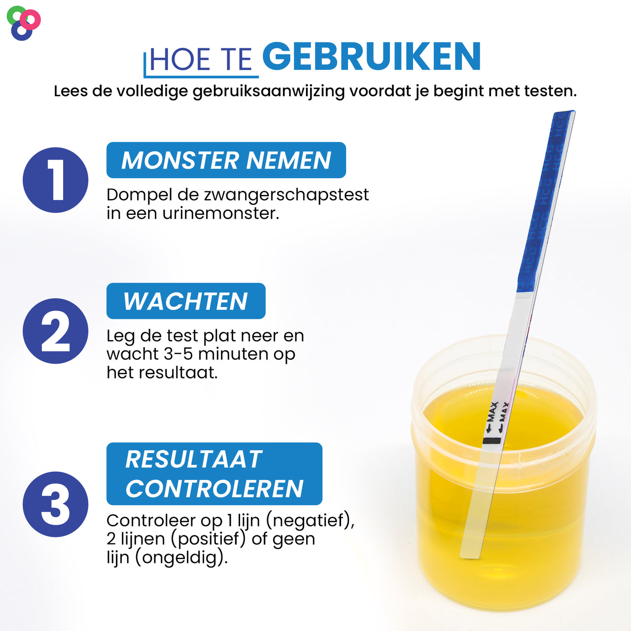 Sensitest Zwangerschapstest Extra Vroeg 6 dagen Dipstick