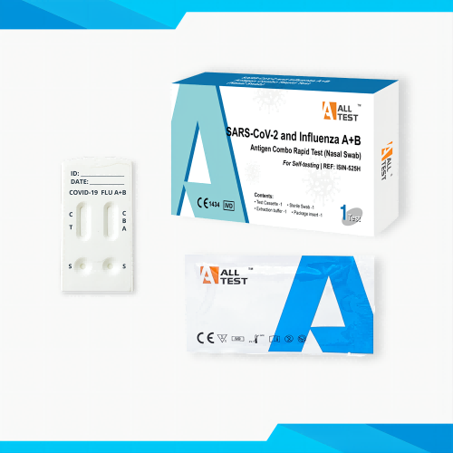 COVID-19 / Influenza A & B Combi Rapid Test Kit
