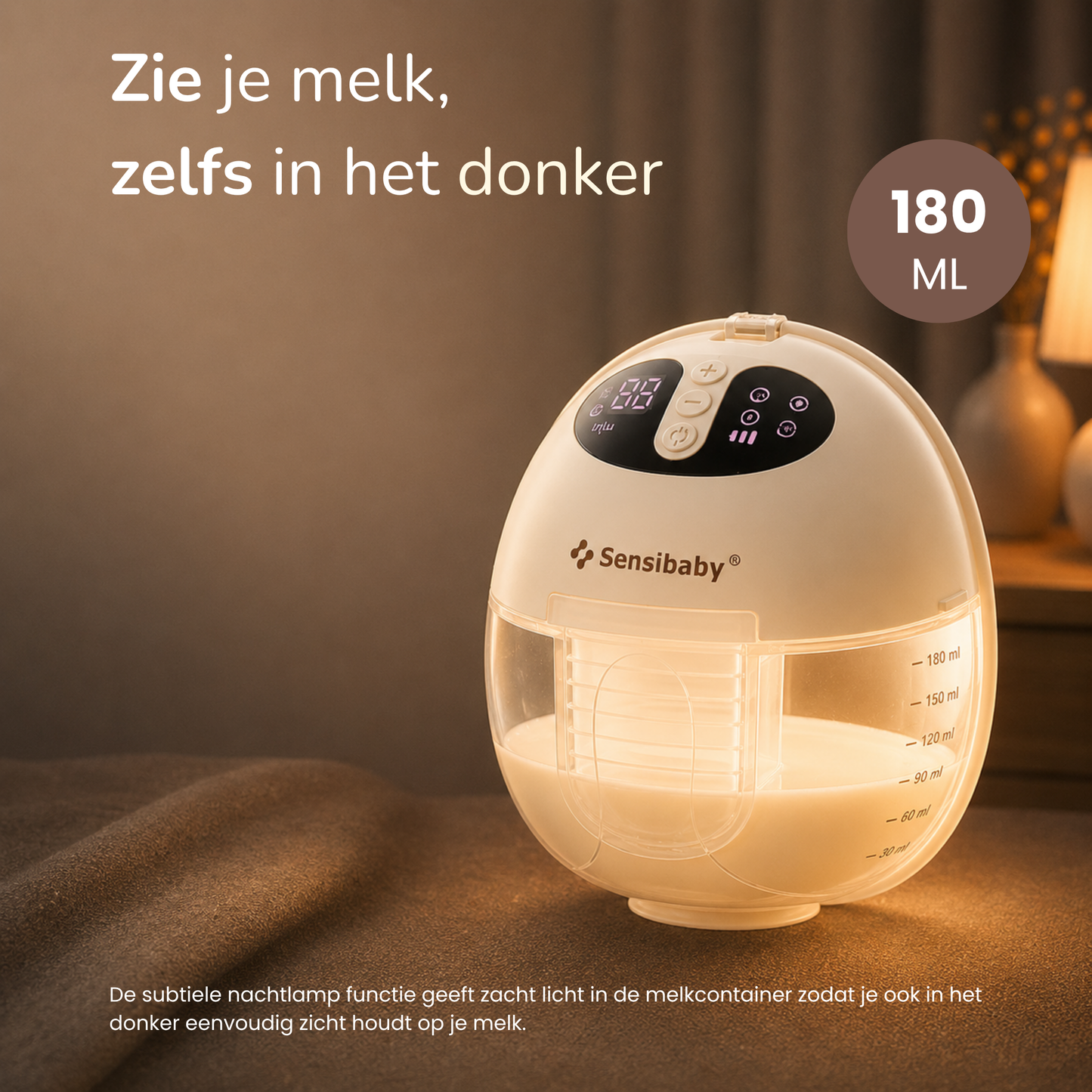 Sensibaby Twinflow Duo Handsfree Borstkolf – Dubbele Draagbare Kolf