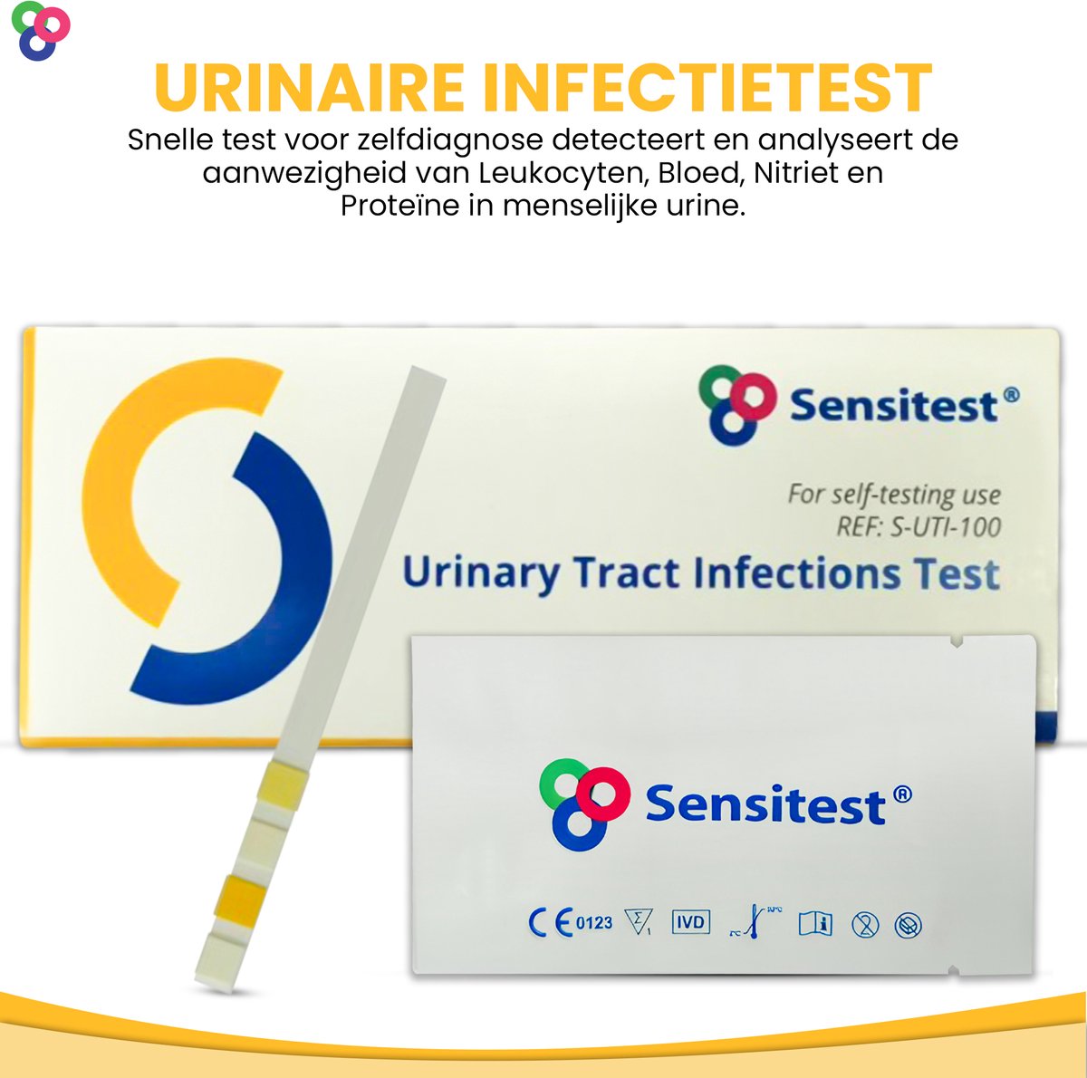 Sensitest Urineweg infectie zelftest