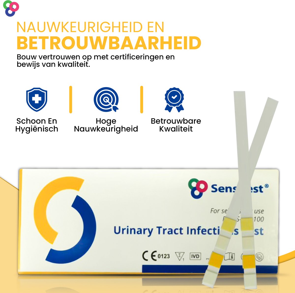 Sensitest Urineweg infectie zelftest
