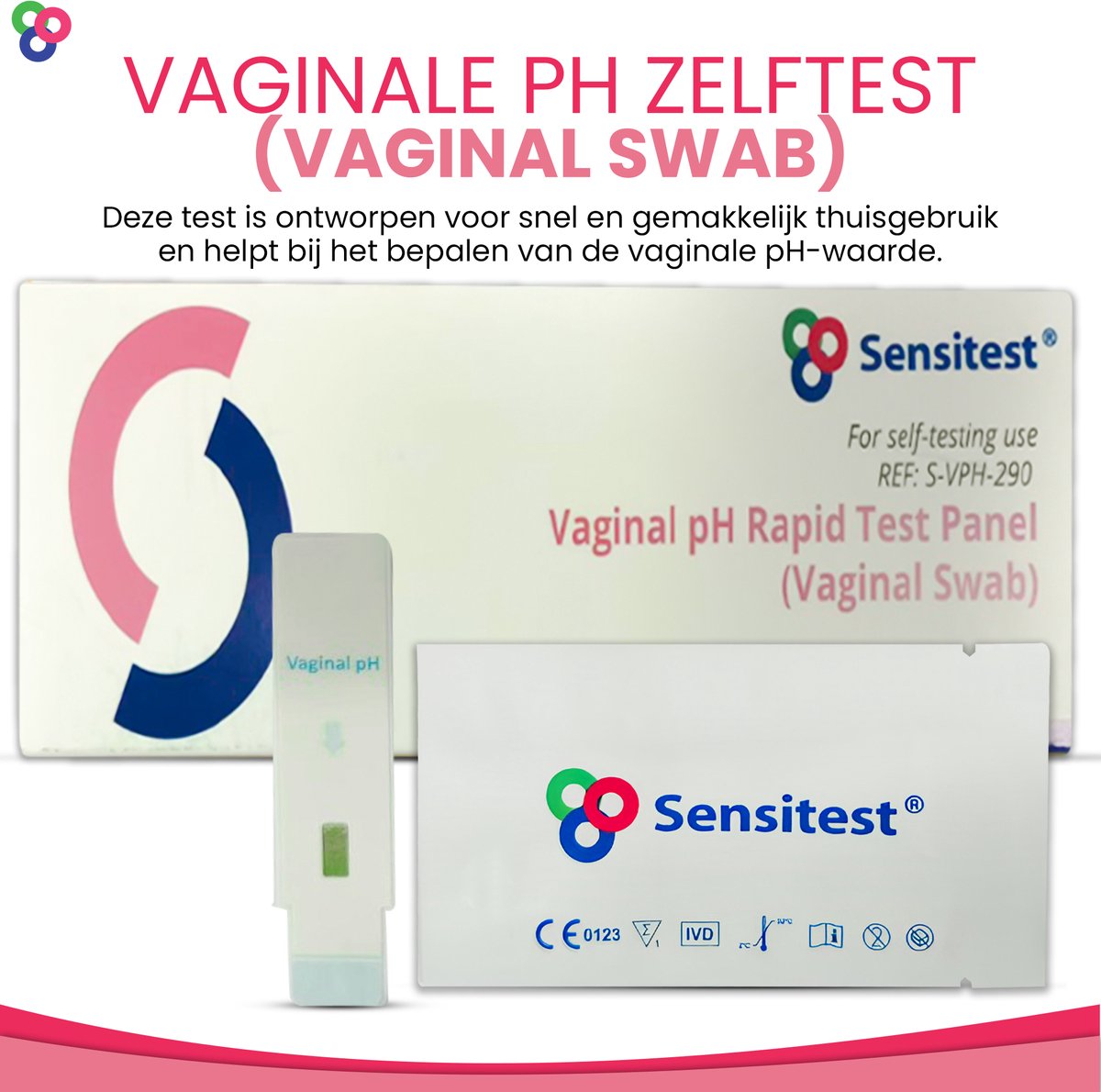 Sensitest Vaginale pH zelftest