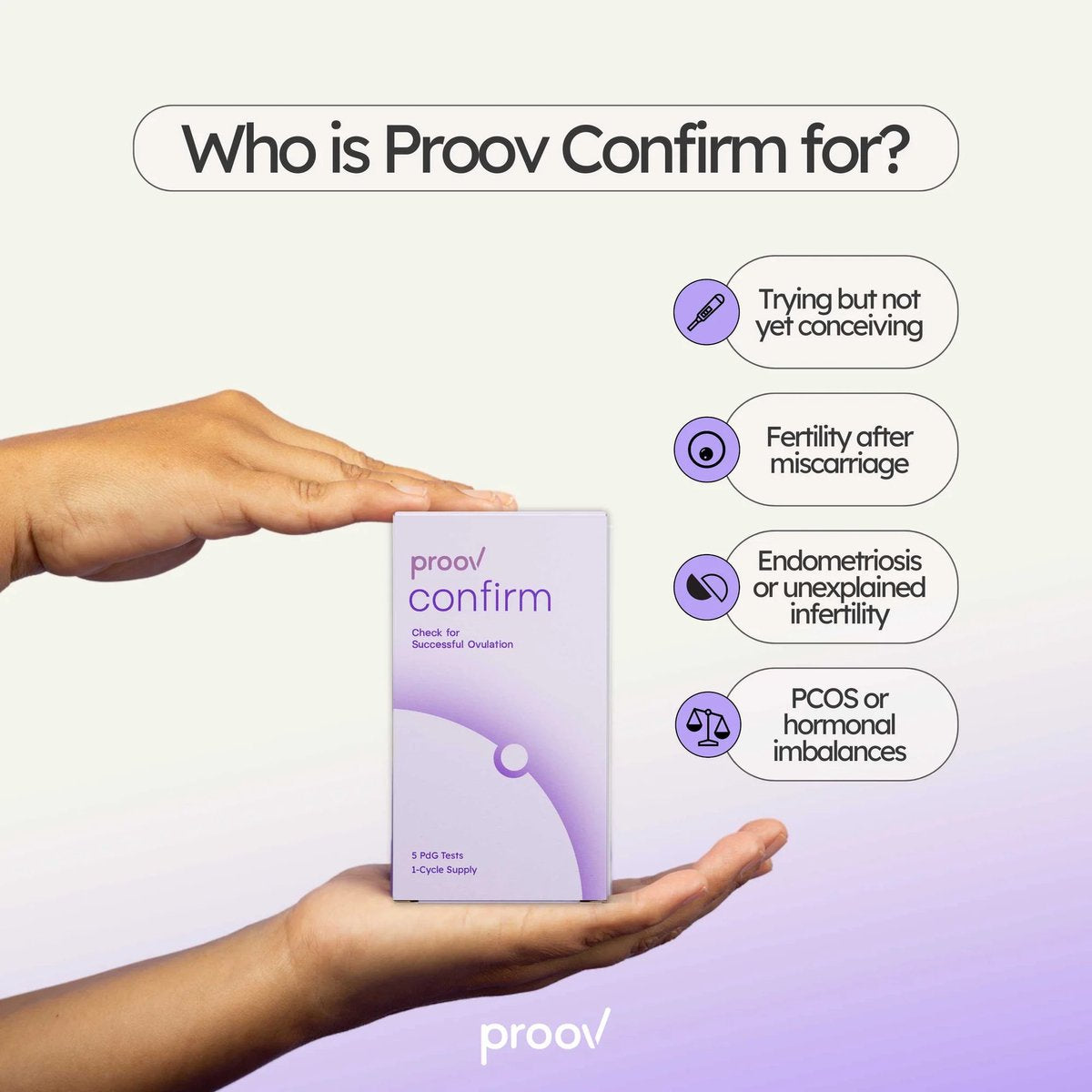 Ovulatiebevestiging zelftest - PDG zelftest (5 testen)