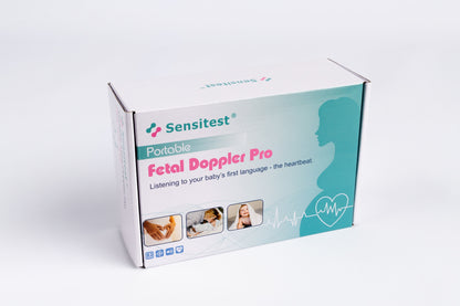 Sensitest Fetal Doppler Babyhartje Monitor + Ultrasound Gel (1x)