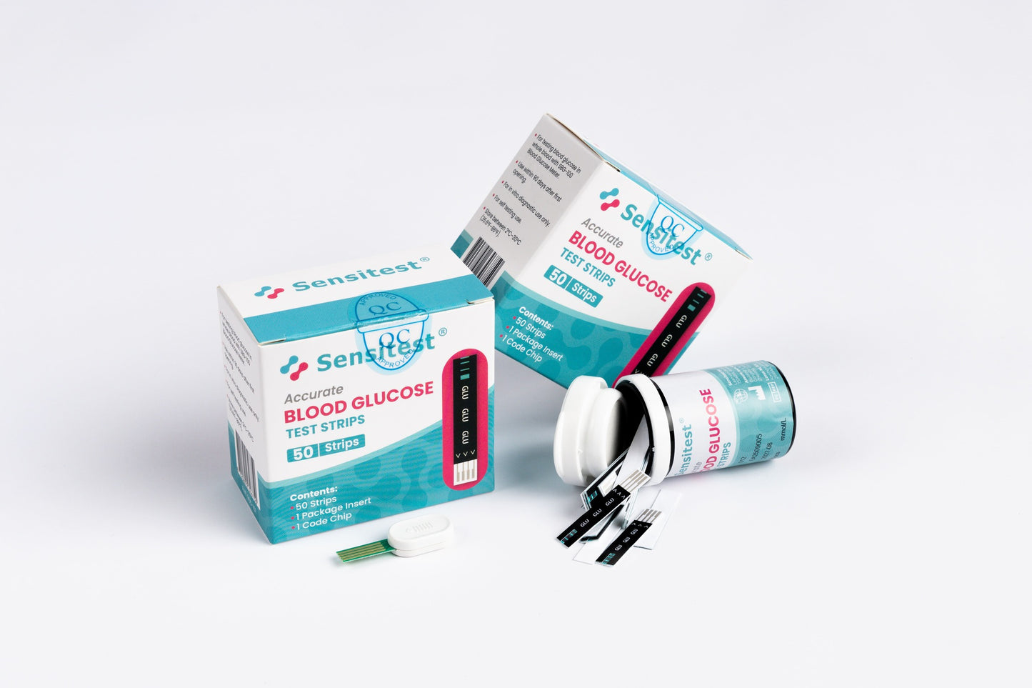 Sensitest Teststrips en Lancetten voor Bloedsuikermeter