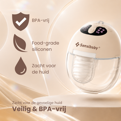 Sensibaby Twinflow Duo Handsfree Borstkolf – Dubbele Draagbare Kolf