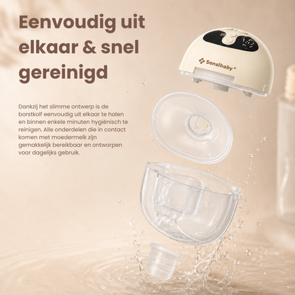 Sensibaby Twinflow Duo Handsfree Borstkolf – Dubbele Draagbare Kolf