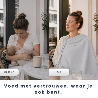 Sensibaby Borstvoedingsdoek – 100% Dubbellaags Katoen