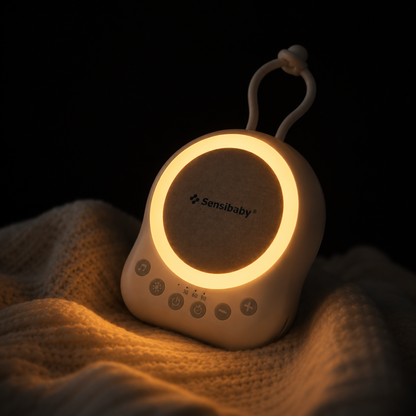 Sensibaby Easy Dream White & Pink Noise Machine – Baby Slaapmachine met Nachtlampje