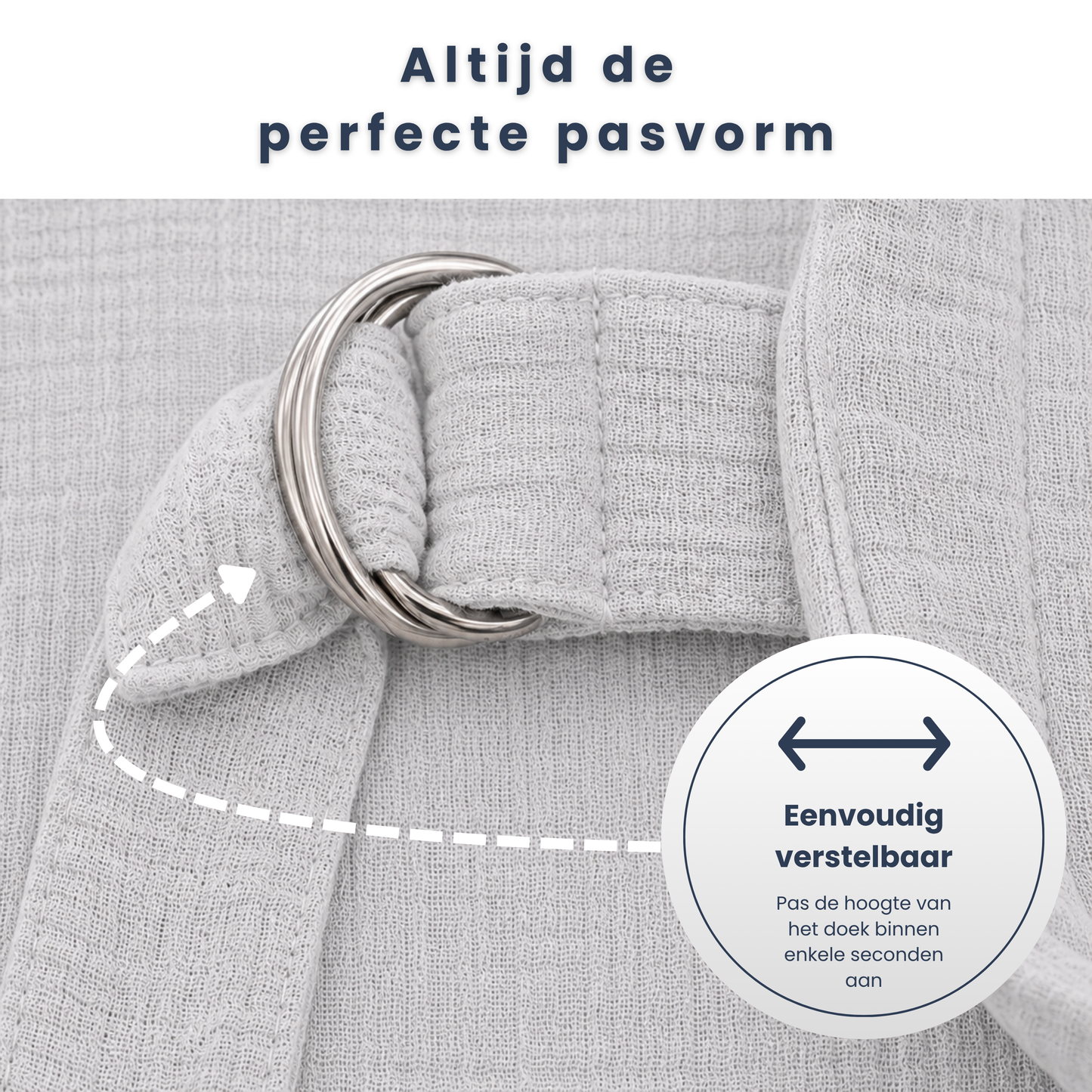 Sensibaby Borstvoedingsdoek – 100% Dubbellaags Katoen