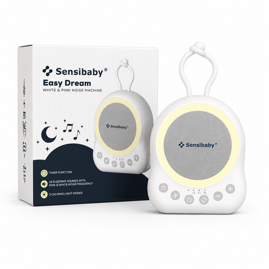 Sensibaby Easy Dream White & Pink Noise Machine – Baby Slaapmachine met Nachtlampje