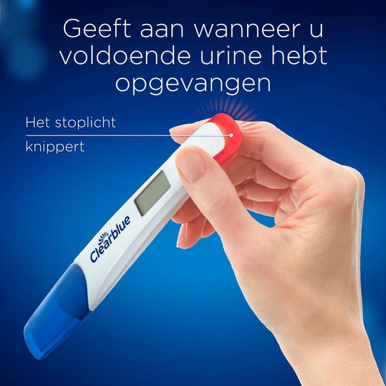 Clearblue Digitale Zwangerschapstest Ultravroeg – 1 Test – Tot 6 Dagen Vóór NOD