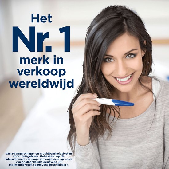 Clearblue Digitale Zwangerschapstest Ultravroeg – 1 Test – Tot 6 Dagen Vóór NOD