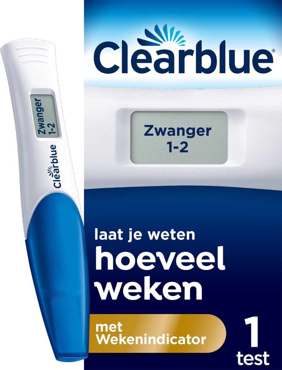 Clearblue Digitale Zwangerschapstest met Conceptie Indicator
