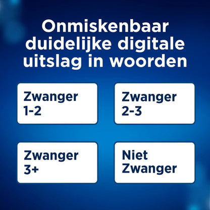 Clearblue Digitale Zwangerschapstest met Conceptie Indicator