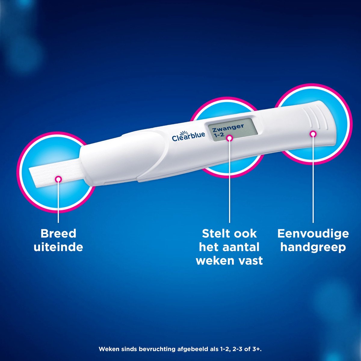 Clearblue Digitale Zwangerschapstest met Conceptie Indicator