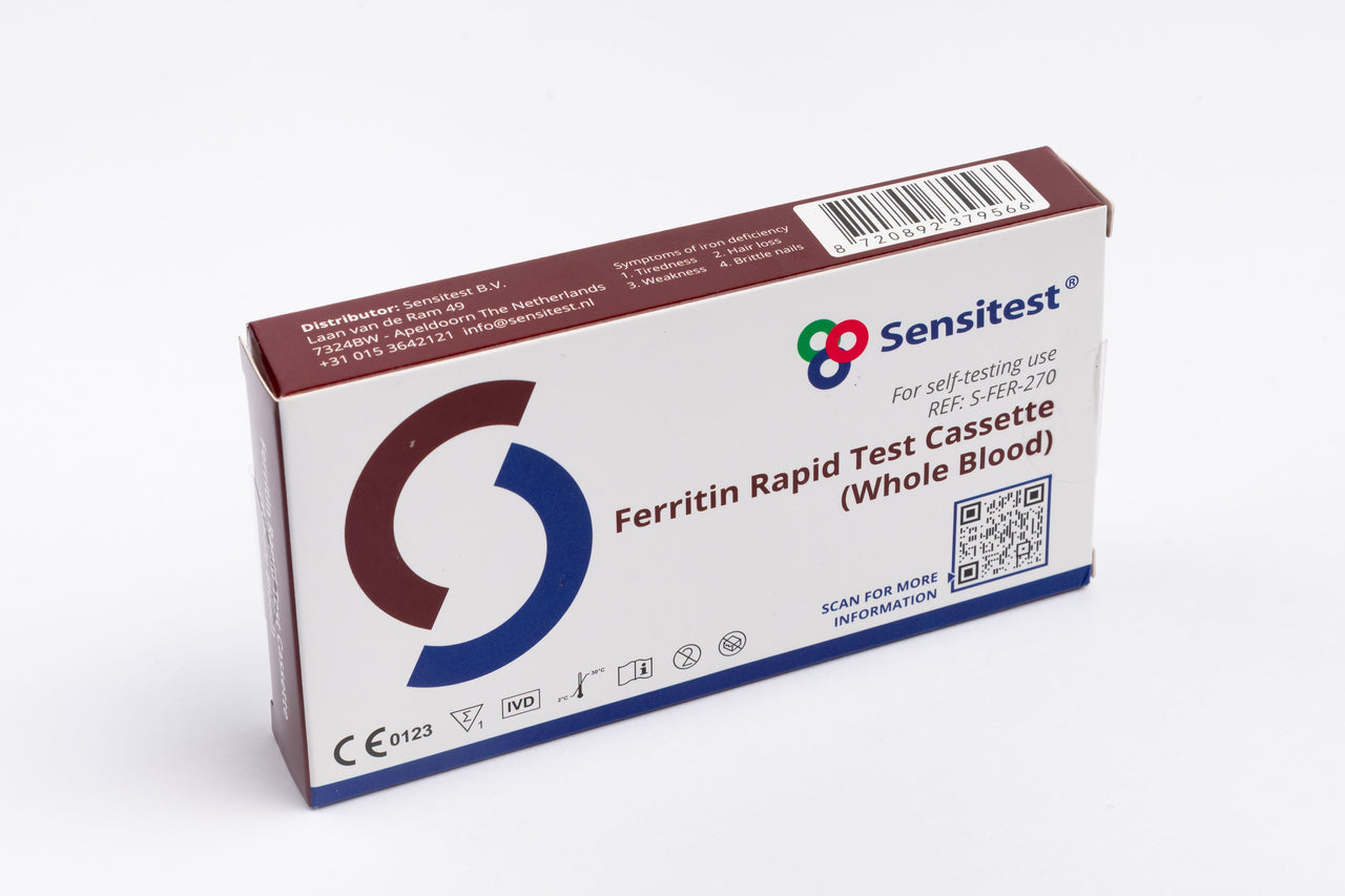 Sensitest Ferritine (ijzertest) zelftest