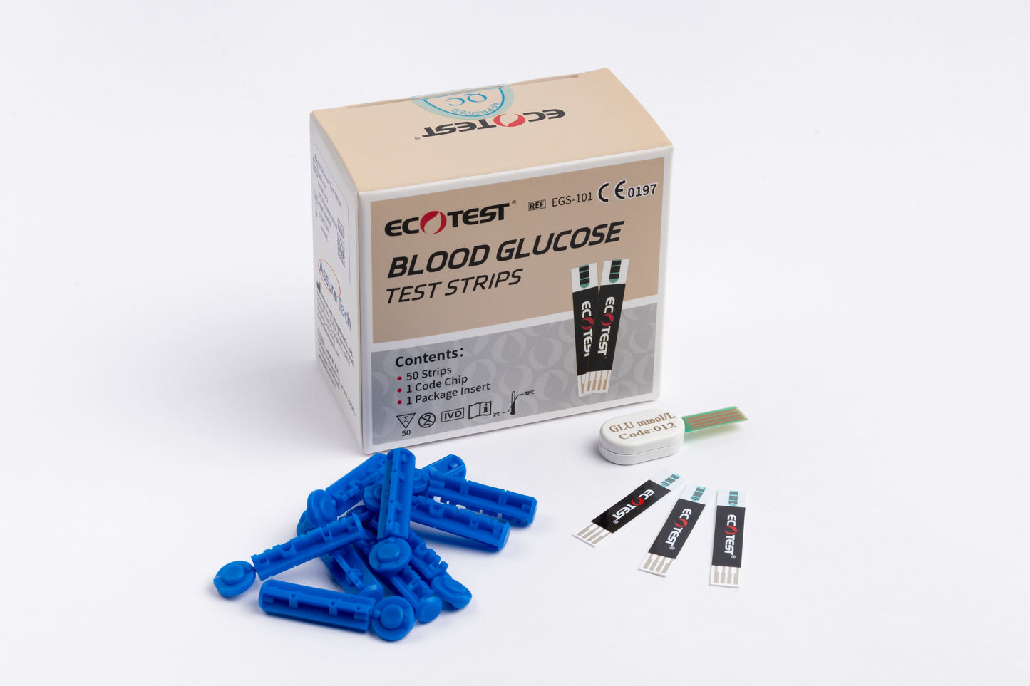 ECOTEST Teststrips en Lancetten voor Bloedsuikermeter