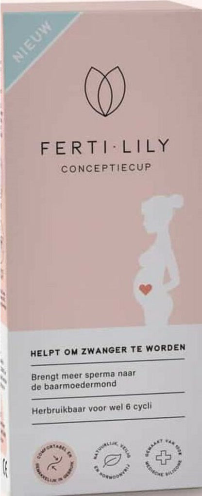 Ferti Lily Conceptie Cup – Herbruikbare Conceptie Cup voor Kinderwens