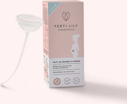 Ferti Lily Conceptie Cup – Herbruikbare Conceptie Cup voor Kinderwens