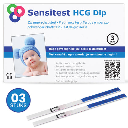 Sensitest Zwangerschapstest vroeg 4 dagen Dipstick