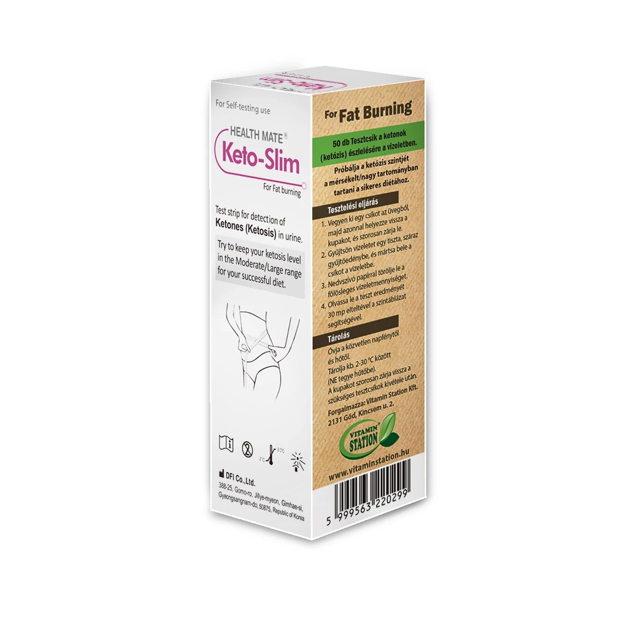 Keto-Slim Urine Ketonen Teststrips