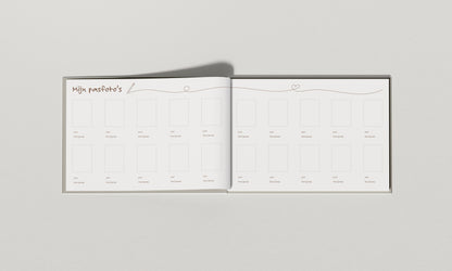 Luxe Linnen Schoolfotoboek | Sensibaby