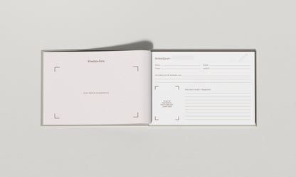 Luxe Linnen Schoolfotoboek | Sensibaby