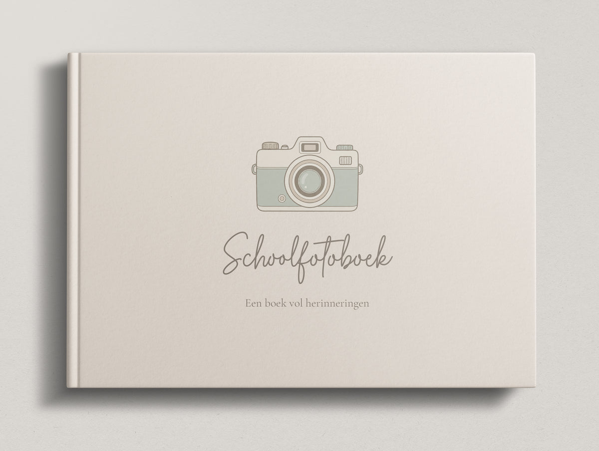 Schoolfotoboek Hardcover – Fotoalbum voor Schoolfoto's