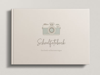 Schoolfotoboek Hardcover – Fotoalbum voor Schoolfoto's