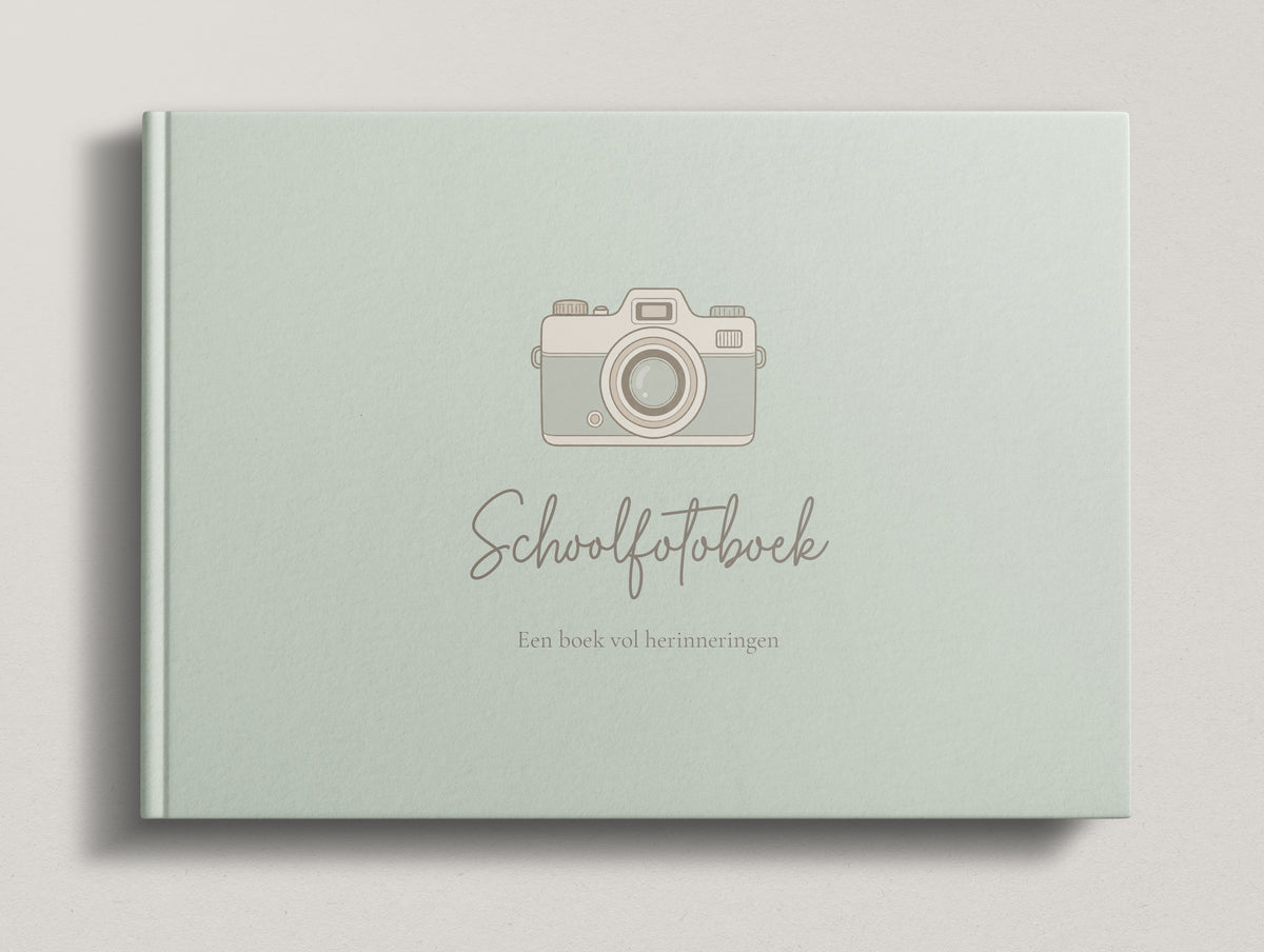 Schoolfotoboek Hardcover – Fotoalbum voor Schoolfoto's