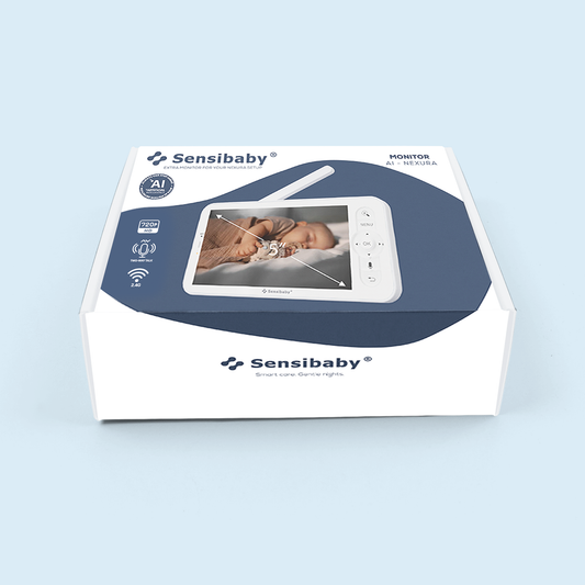 AI Nexura Baby Monitor met LCD Scherm – Draadloze Verbinding & Live Beeld