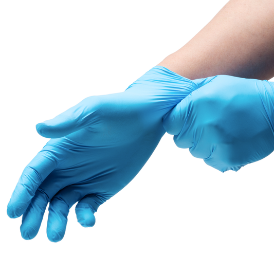 Wegwerphandschoenen Nitril – Blauw (XS t/m XL)