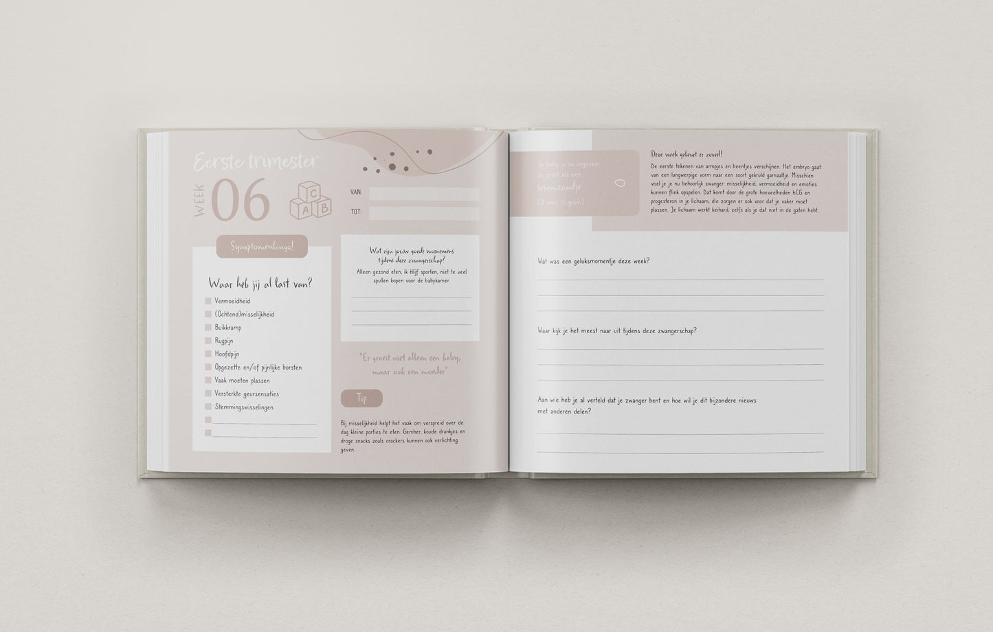 9 Maanden Zwangerschapsdagboek – Een Buik Vol Verhalen