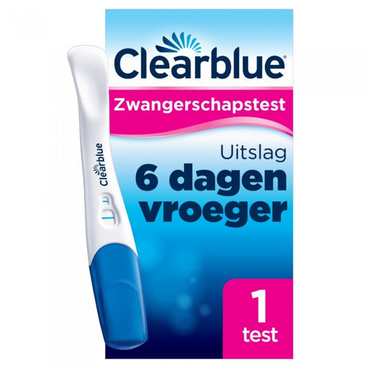 Clearblue Zwangerschapstest Ultravroeg 6 Dagen Vroeger