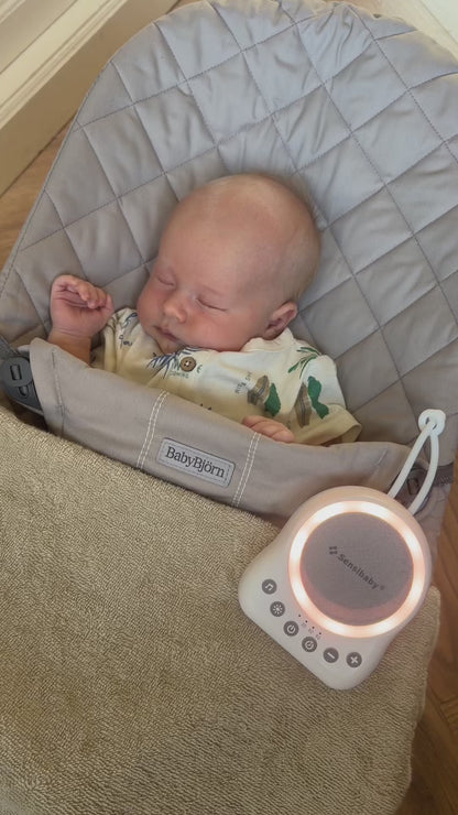 Sensibaby Easy Dream White & Pink Noise Machine – Baby Slaapmachine met Nachtlampje