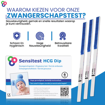 Sensitest Zwangerschapstest vroeg 4 dagen Dipstick