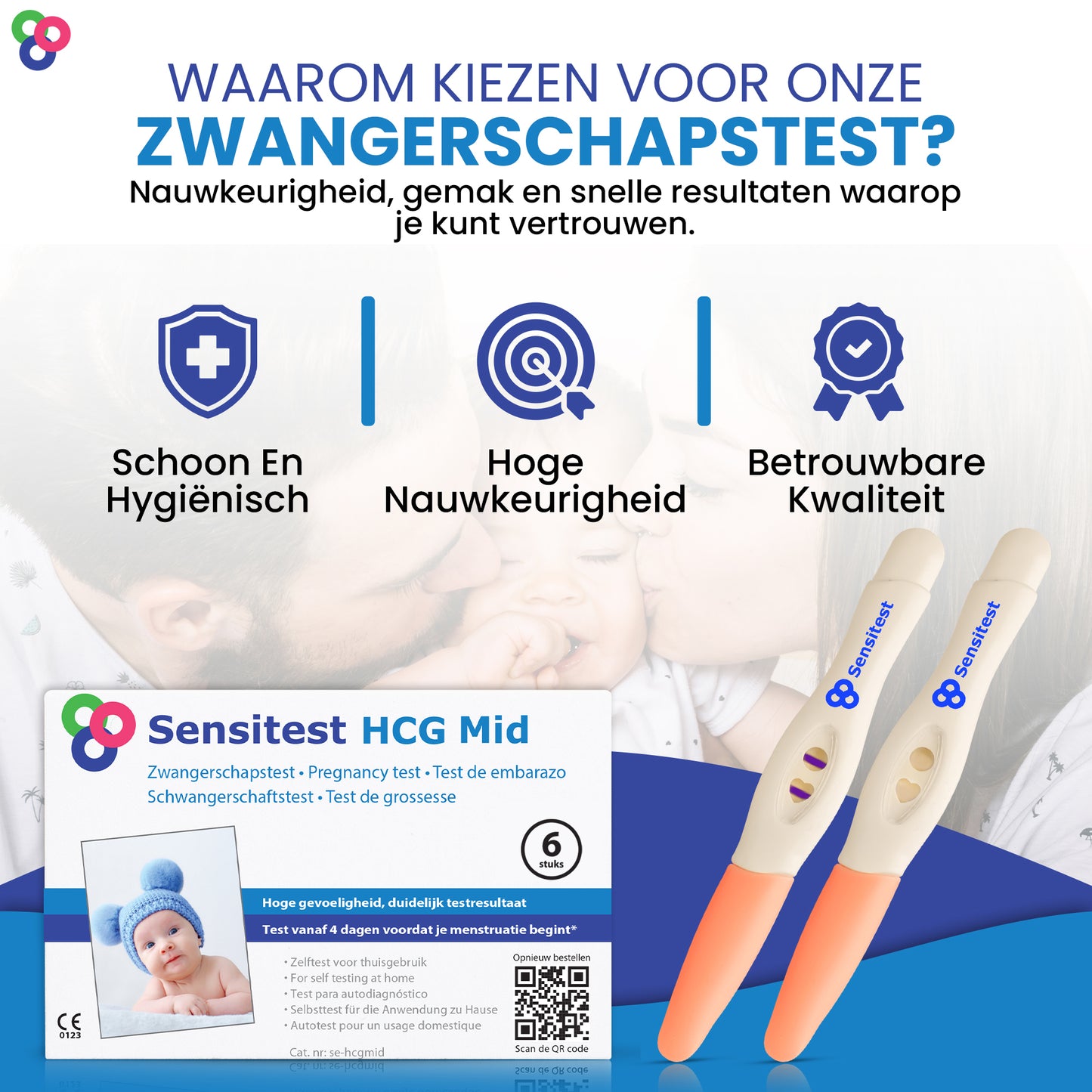 Sensitest Zwangerschapstest Vroeg 4 dagen Midstream