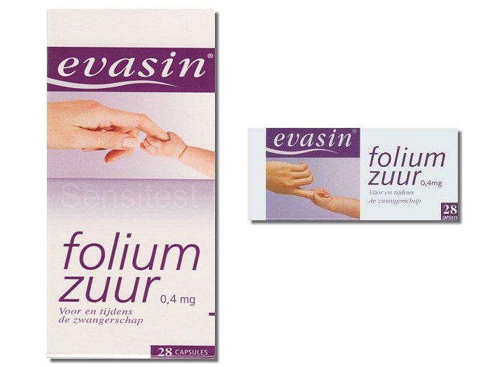 Chronisch Moskee Noord Evasin Foliumzuur 28 stuks € 3,95 | Sensitest