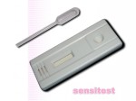 Ovulatietest cassette van Sensitest. Extra breed testvenster met een duidelijk testresultaat.