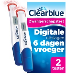 Clearblue Zwangerschapstest Digitaal Ultravroeg 