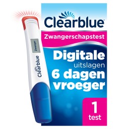 Clearblue Zwangerschapstest Digitaal Ultravroeg 