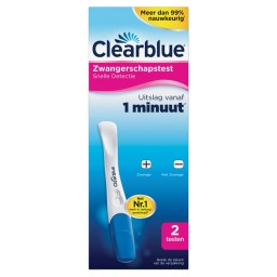 Clearblue zwangerschapstest Snelle Detectie doosje 2 stuks