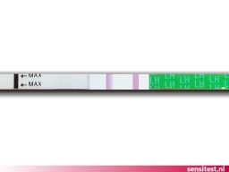 Ovulatietest met 2 duidelijke streepjes: Je hebt nu de grootste kans om zwanger te worden.