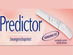 De nieuwe Predictor zwangerschapstest.