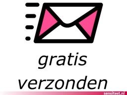 Deze Sensitest Ovulatietest midstream wordt gratis verzonden.
